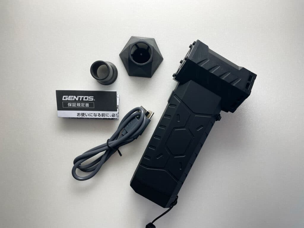 GENTOS（ジェントス）ブロワーのセット内容