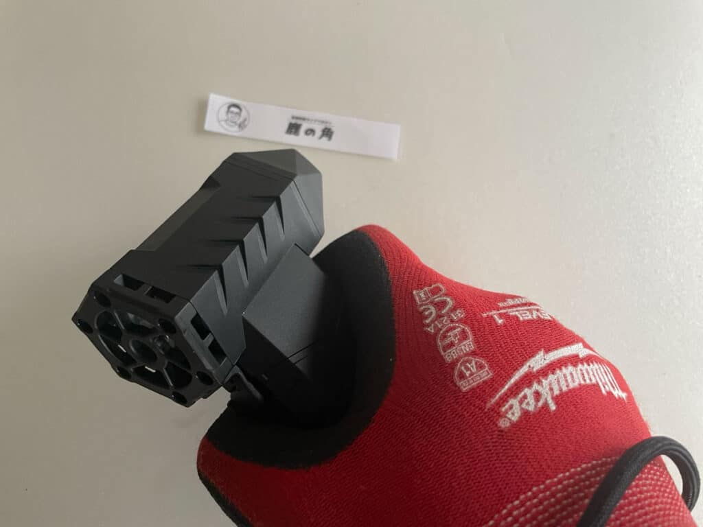 GENTOS（ジェントス）のブロワーが持ちやすい