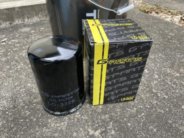 オイルフィルター交換、G-PARTS