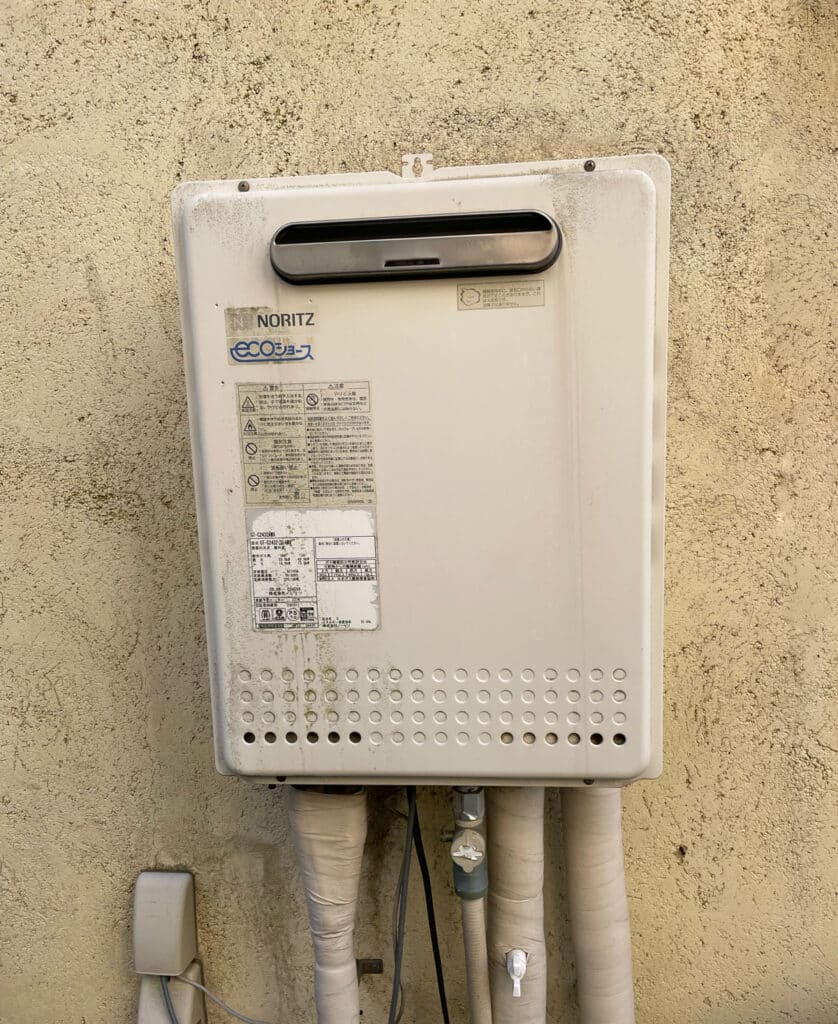 交換前のnoritz エコジョーズ